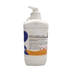 crema lavamanos cítrica