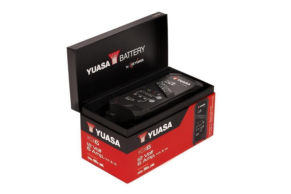 Cargador Batería Yuasa 12V 6A 2 Cargador Batería Yuasa 12V 6A - Imagen 2