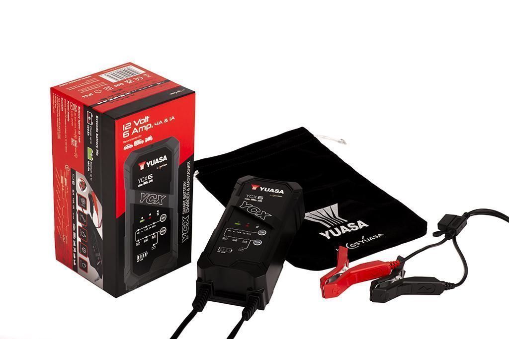 Cargador Batería Yuasa 12V 6A 1 Cargador Batería Yuasa 12V 6A