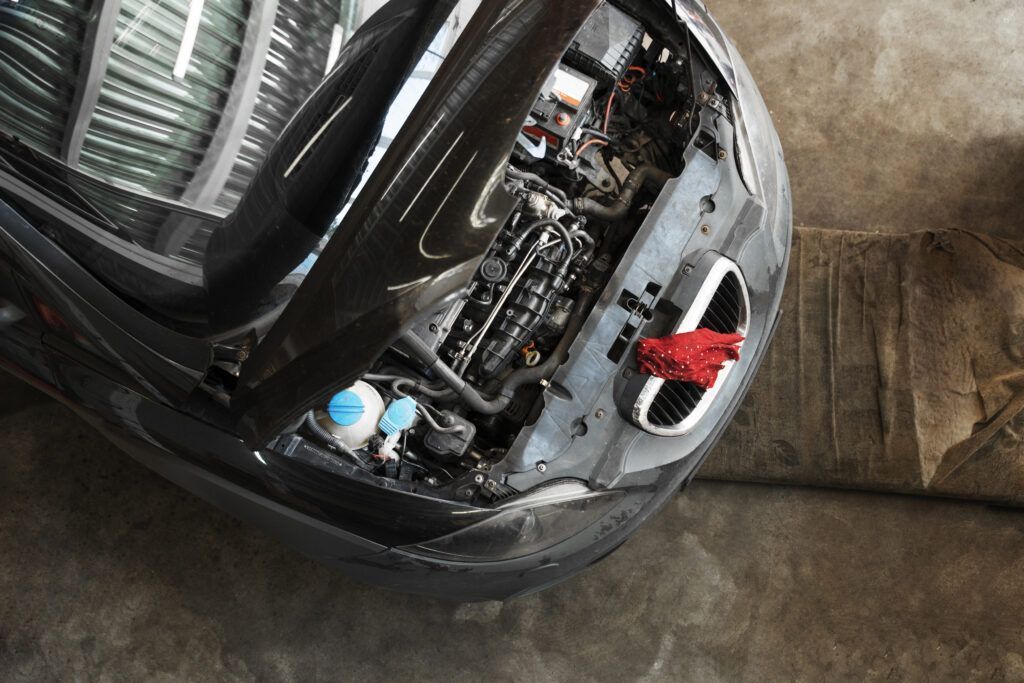 Top View Open Car Service 1